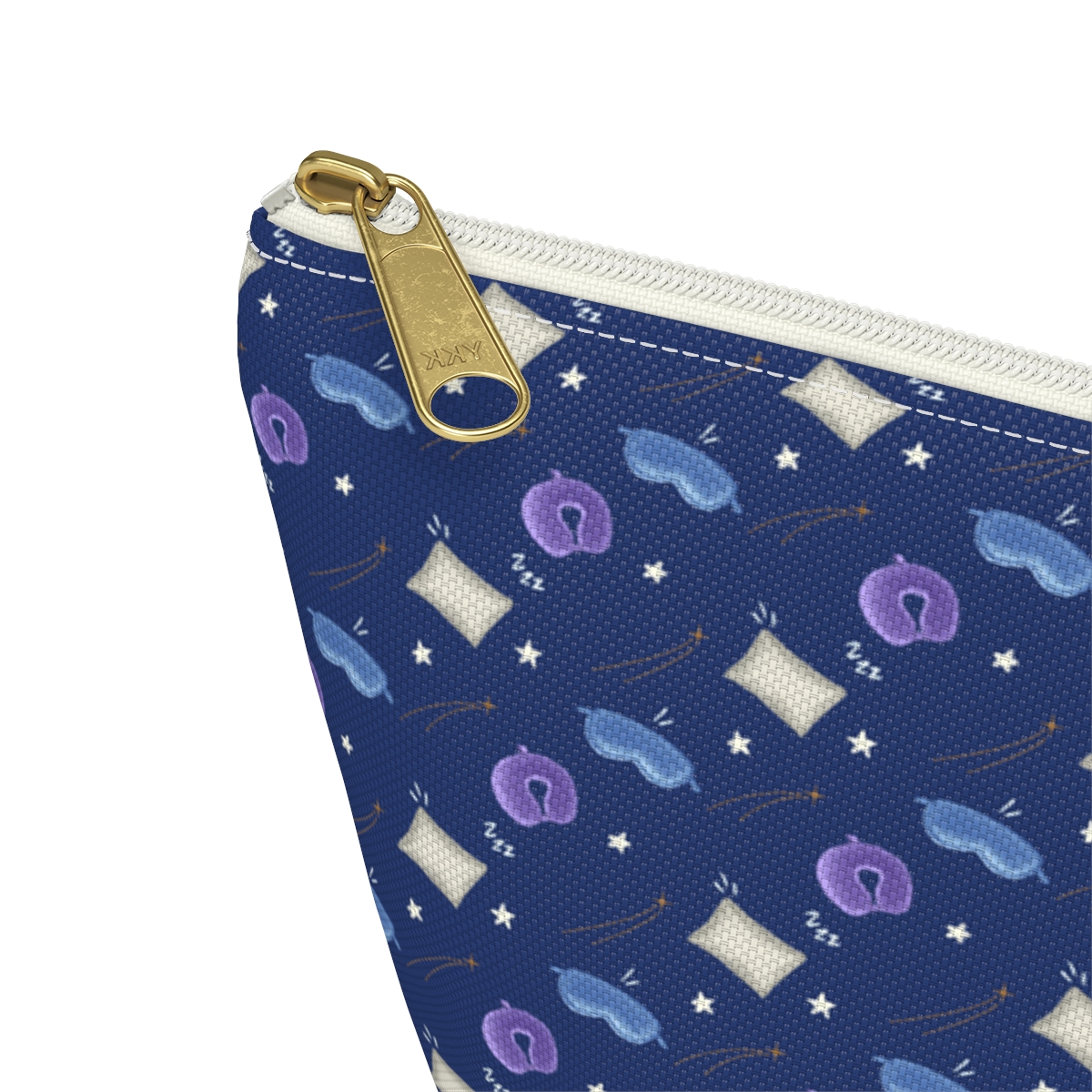 Relax on your night flight with your small essentials in this pouch