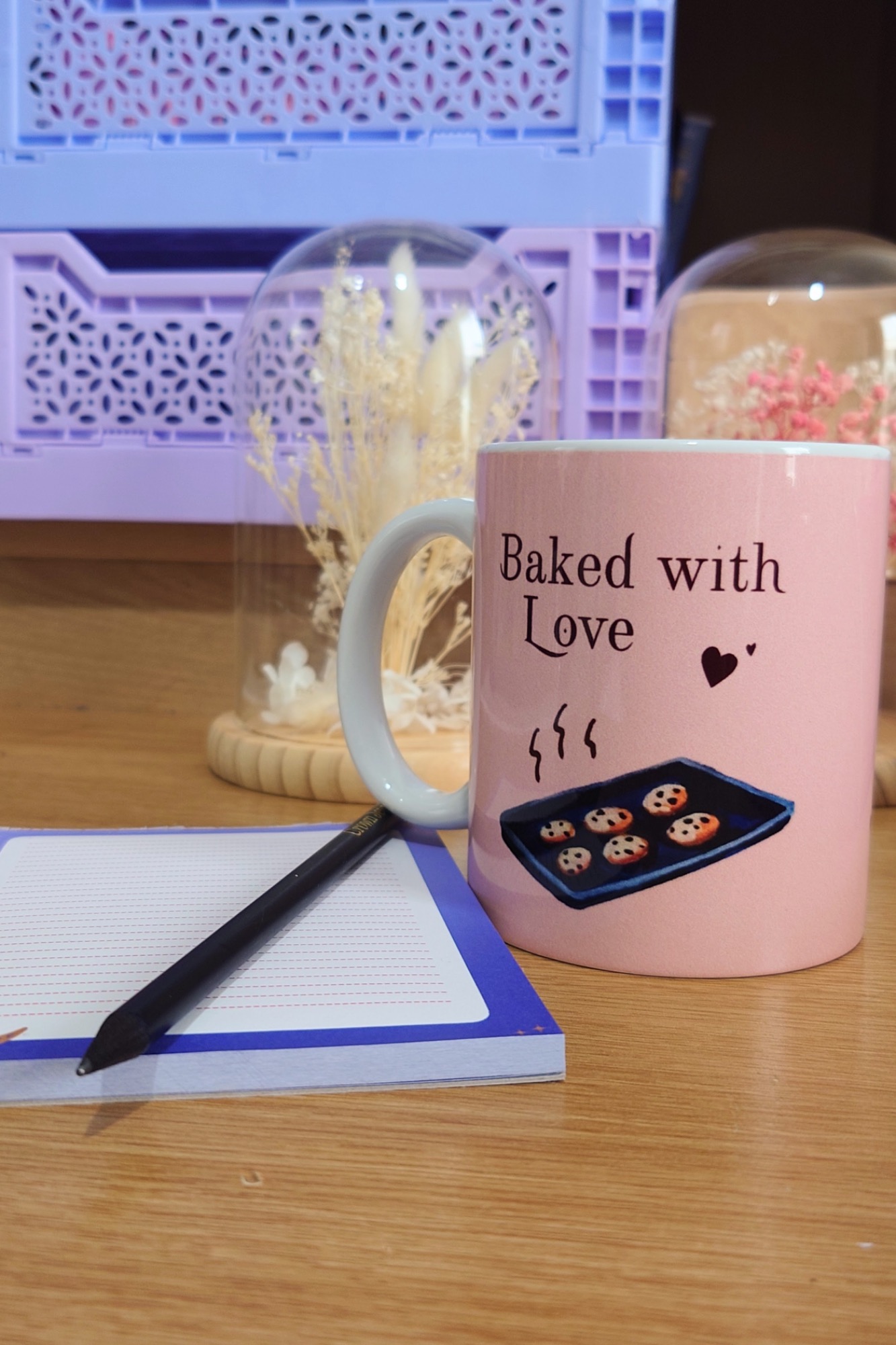 Baked with Love (Chocolate Chip) Mug sample is here!