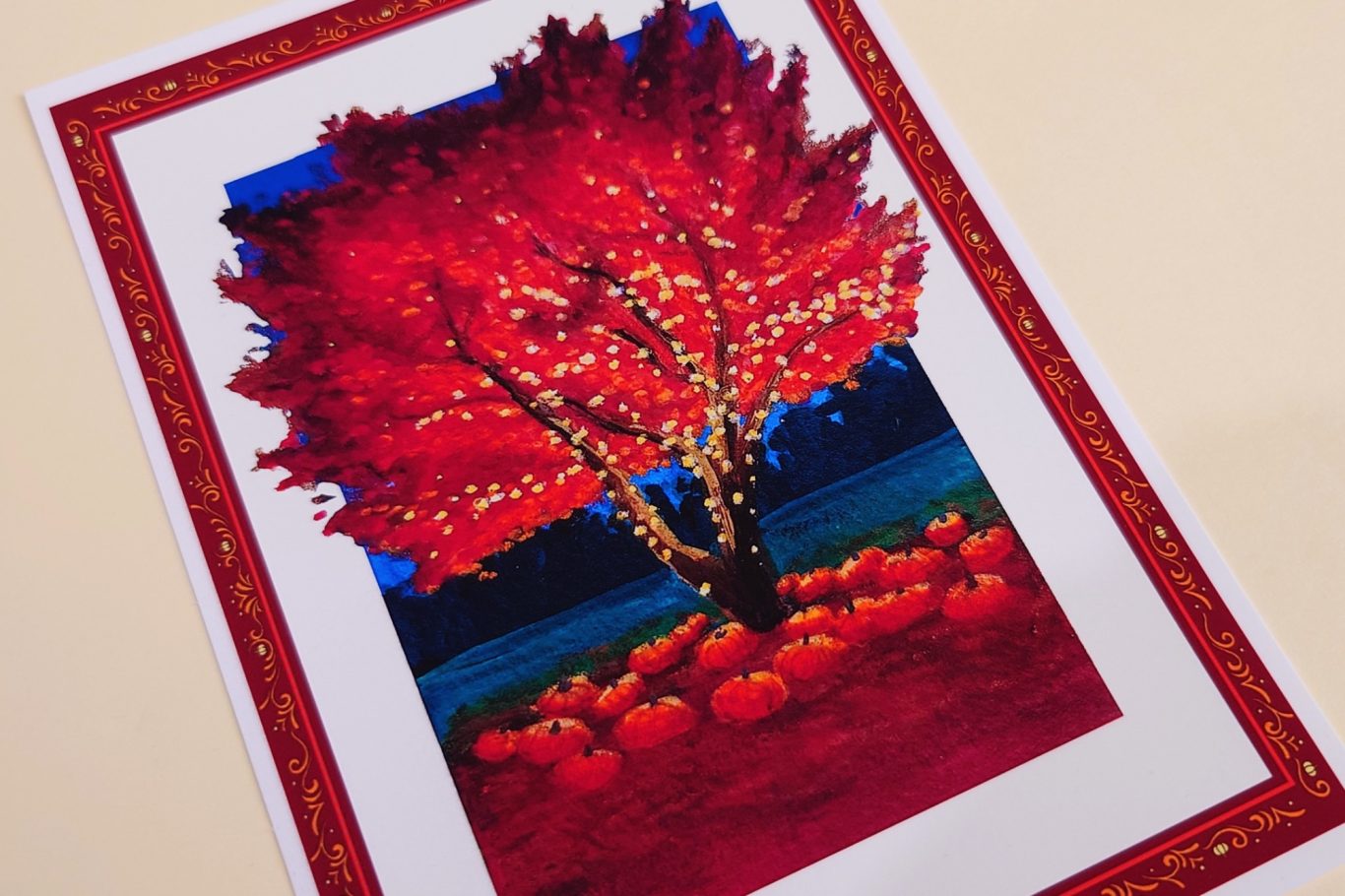 NEW: Blooming in Mid Autumn Art Print now available!